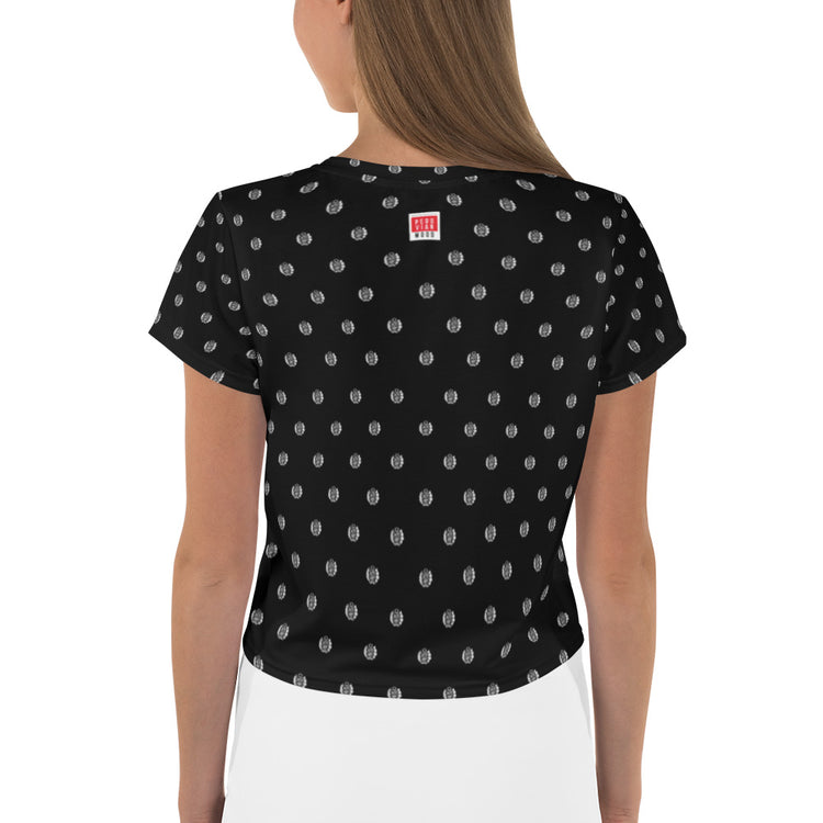 Mini Escudo del Perú - All-Over Print Crop Tee