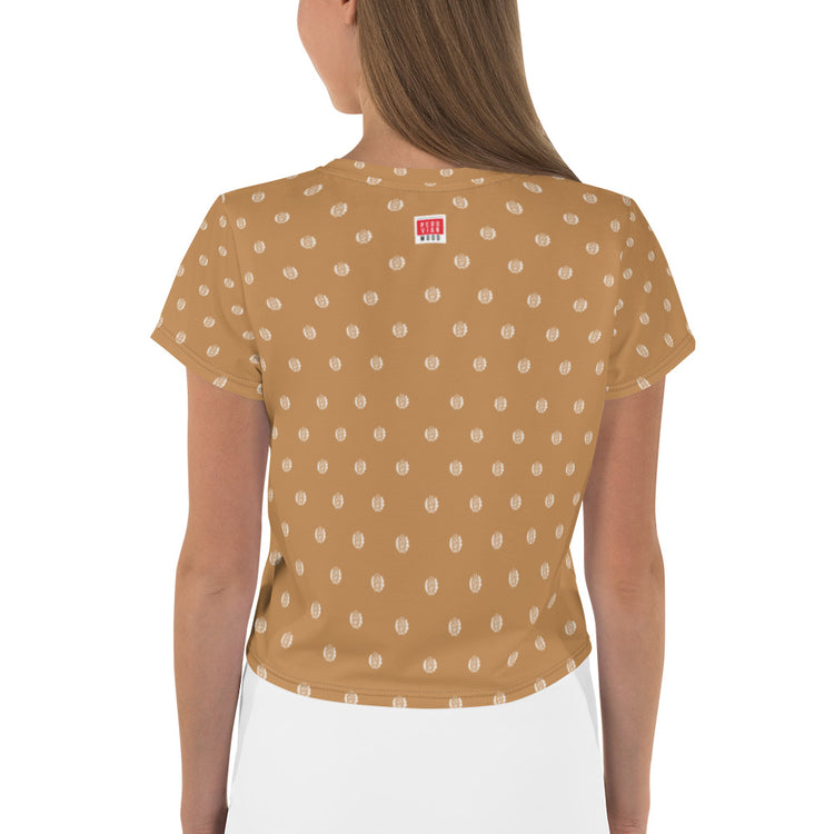 Mini Escudo del Perú - All-Over Print Crop Tee