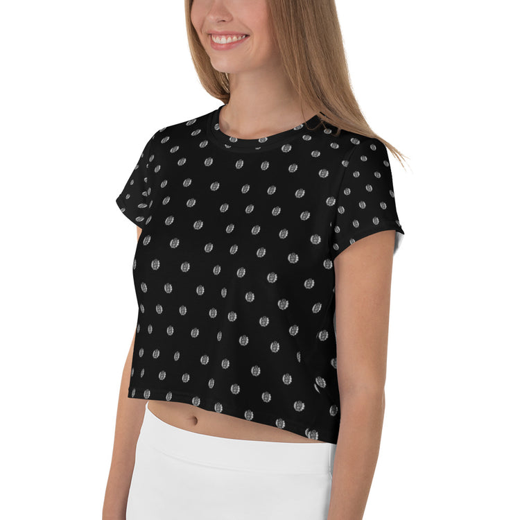 Mini Escudo Peruano - All-Over Print Crop Tee