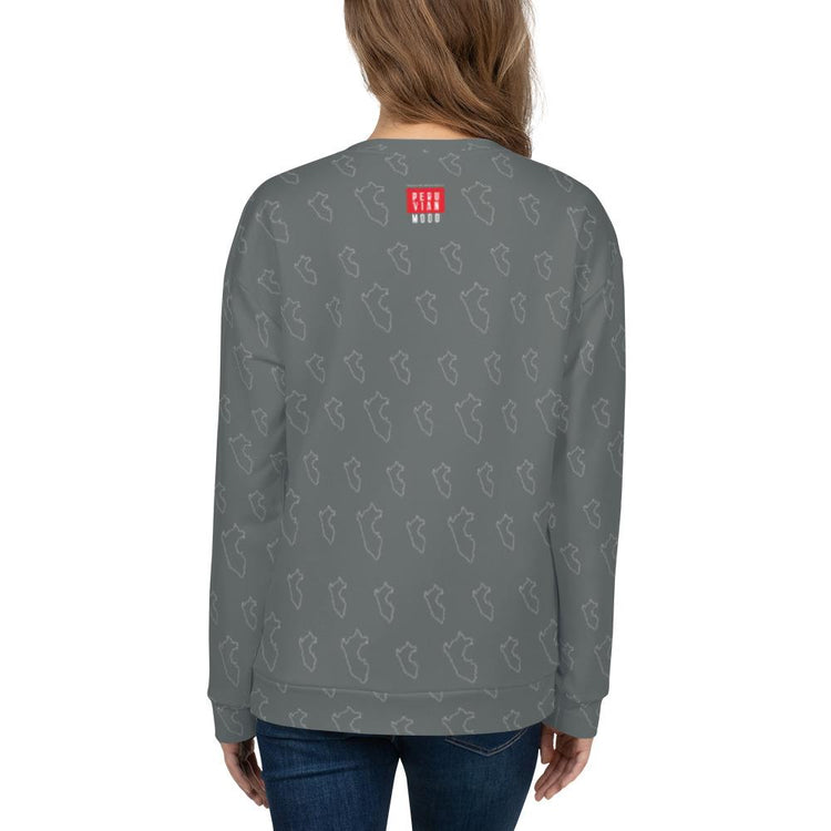 Sweatshirt hoodie women - Skin Peruvian Map | PeruvianMood