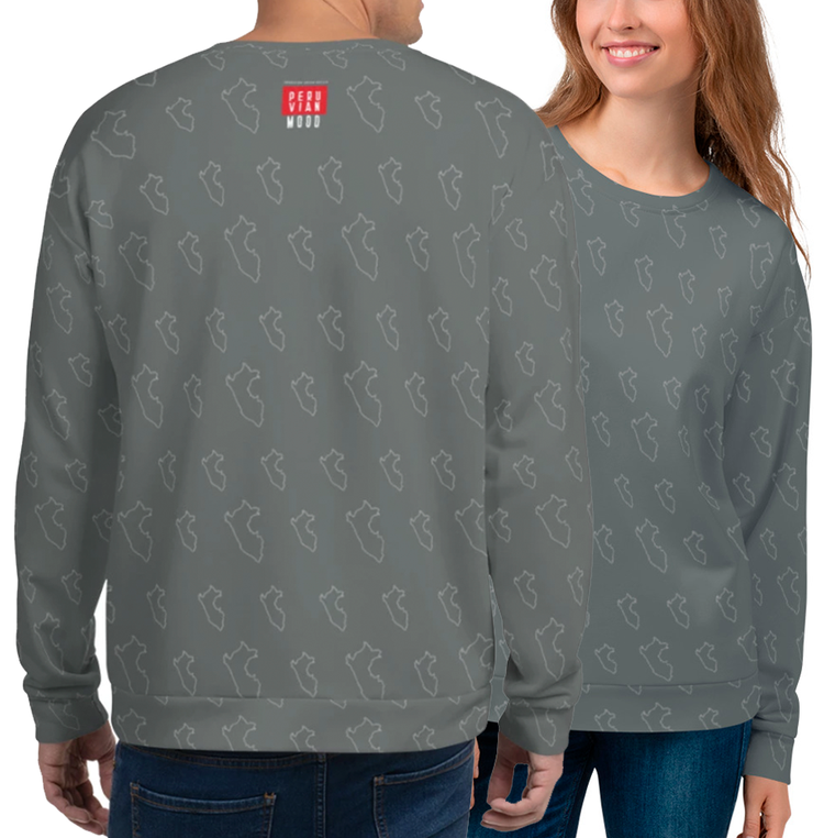 Peruvian Sweatshirt - Peruvian Skin MAP Unisex | PeruvianMood