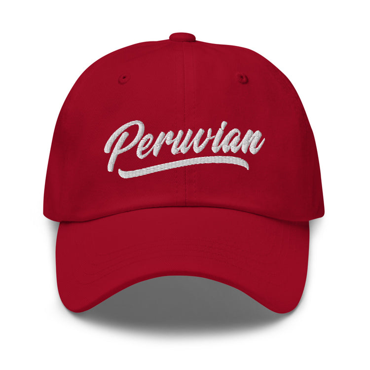 Peruvian hat 3D embroidered