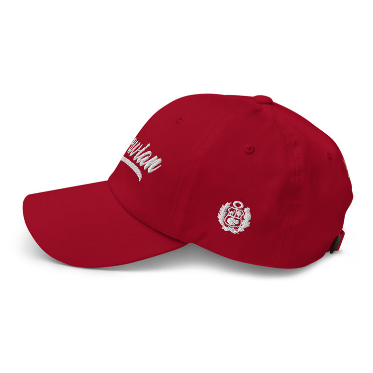 Peruvian hat 3D embroidered