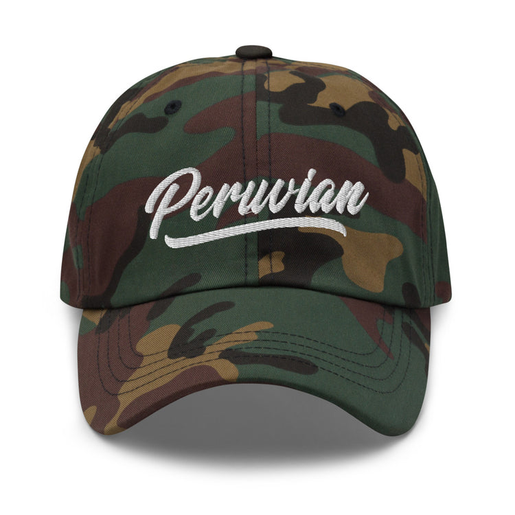 Peruvian hat 3D embroidered