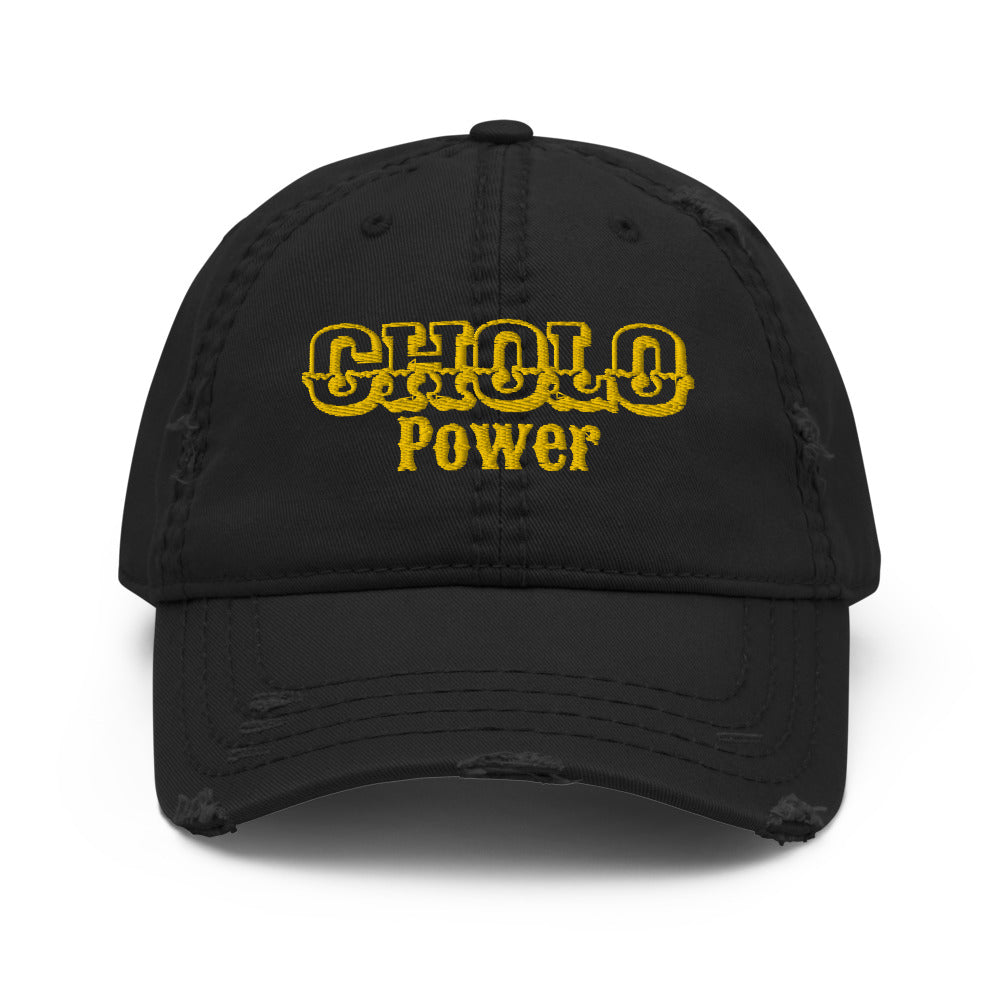 Cholo Power Distressed Hat | PeruvianMood