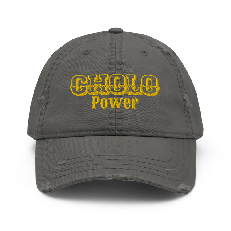 Cholo Power Distressed Hat | PeruvianMood
