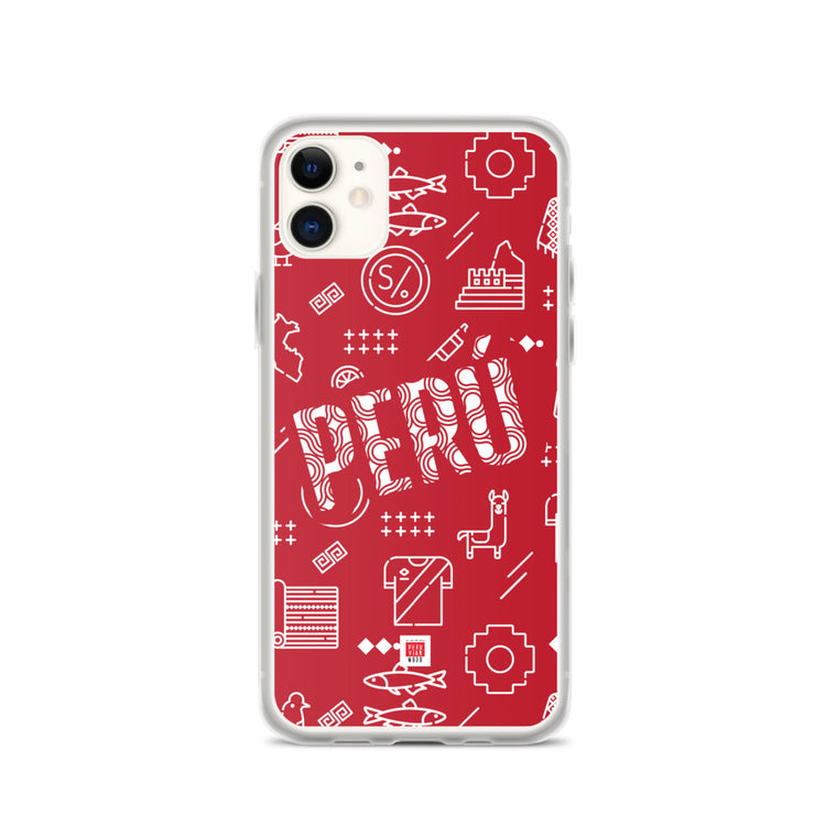 iPhone Case - Peru icons