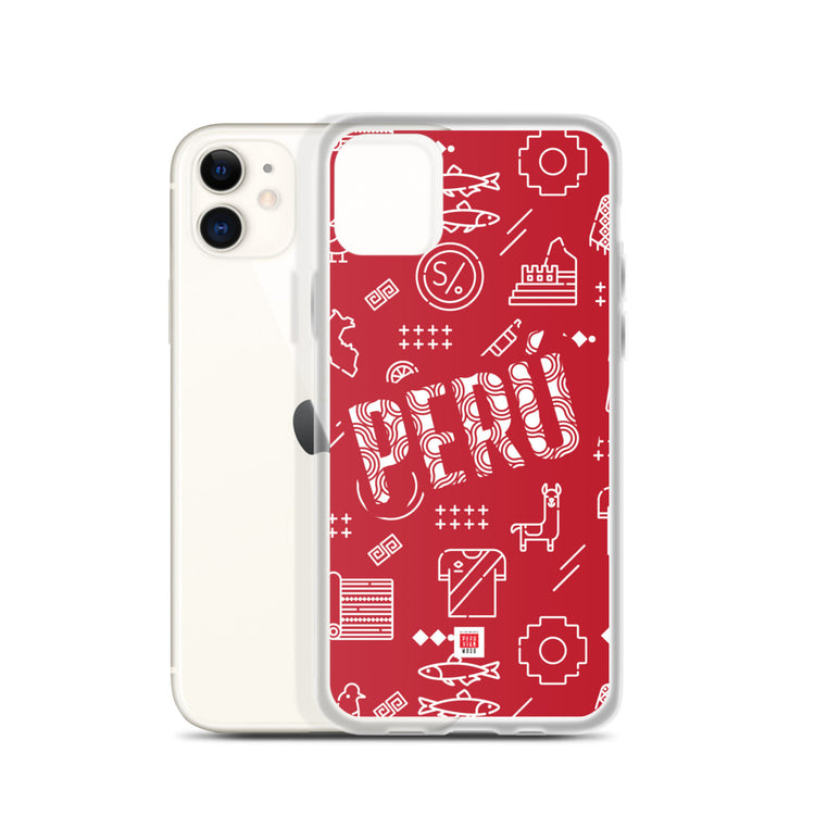 iPhone Case - Peru icons