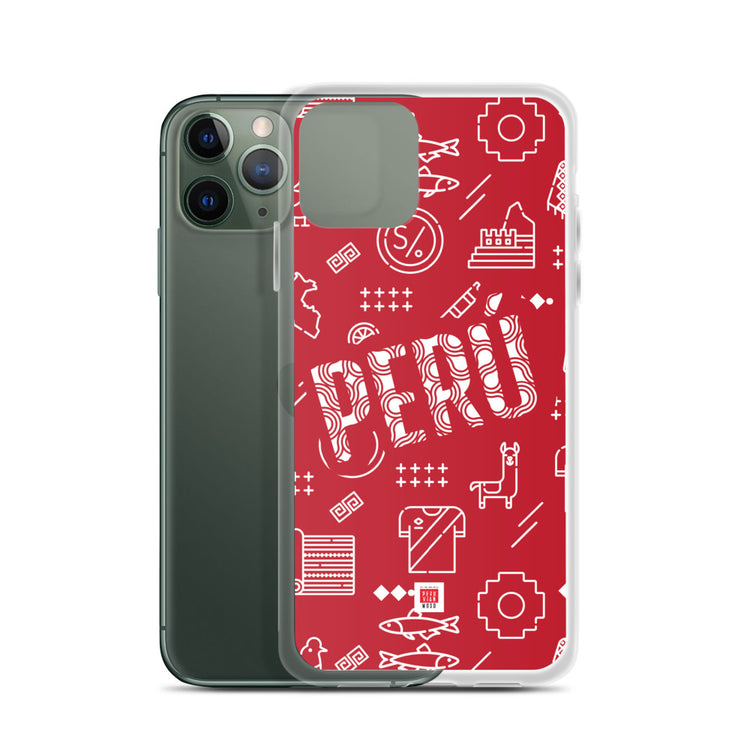 iPhone Case - Peru icons