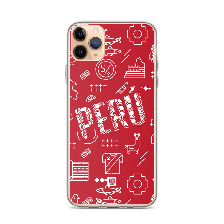 iPhone Case - Peru icons