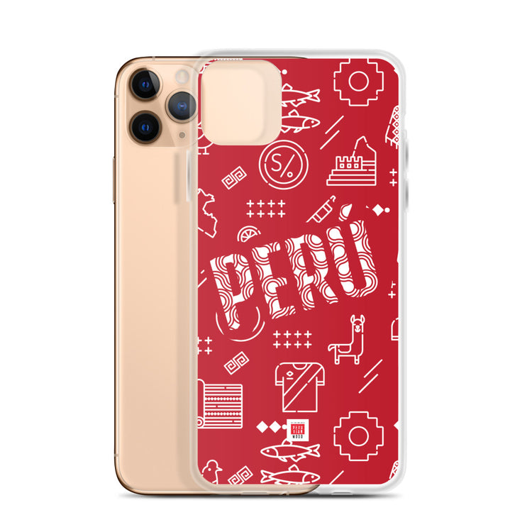 iPhone Case - Peru icons