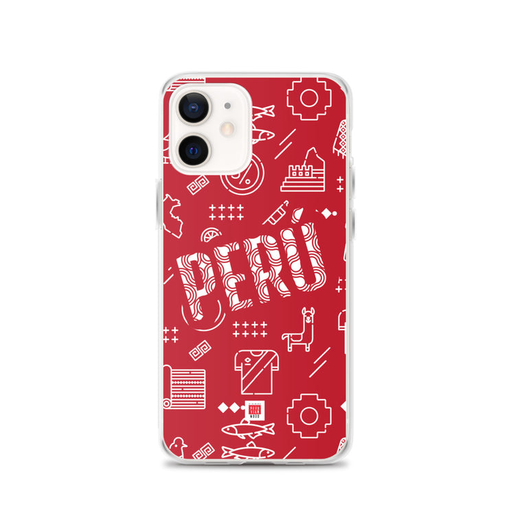 iPhone Case - Peru icons