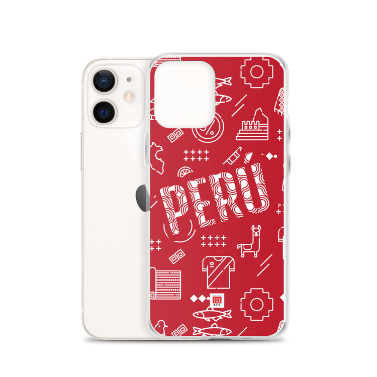 iPhone Case - Peru icons