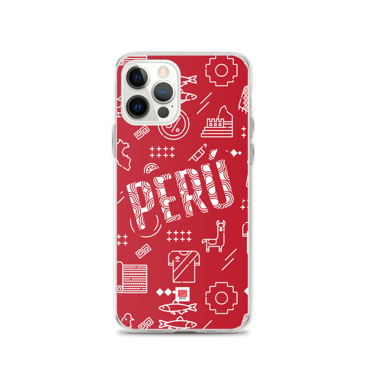 iPhone Case - Peru icons
