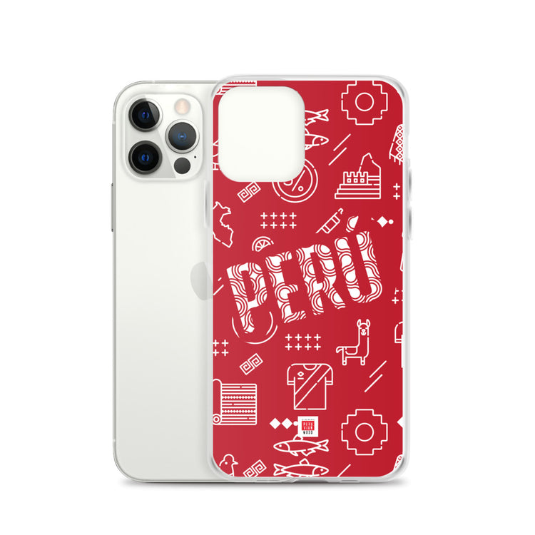 iPhone Case - Peru icons