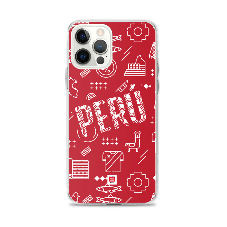 iPhone Case - Peru icons
