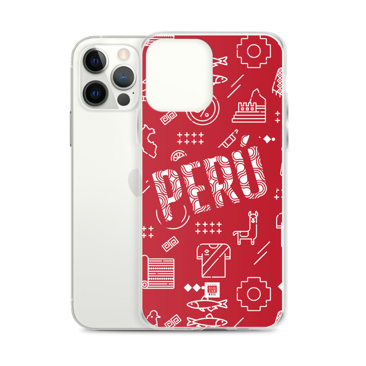 iPhone Case - Peru icons