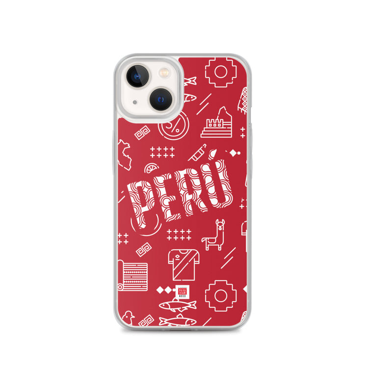 iPhone Case - Peru icons