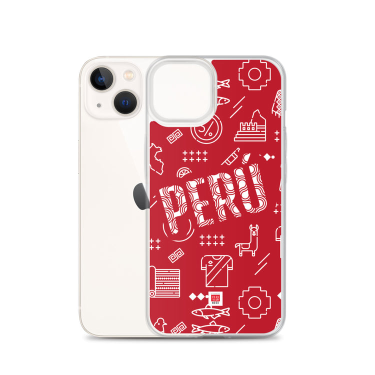 iPhone Case - Peru icons