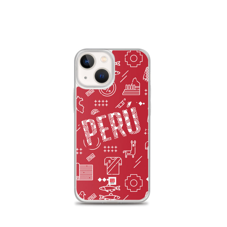 iPhone Case - Peru icons