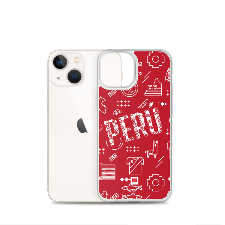 iPhone Case - Peru icons