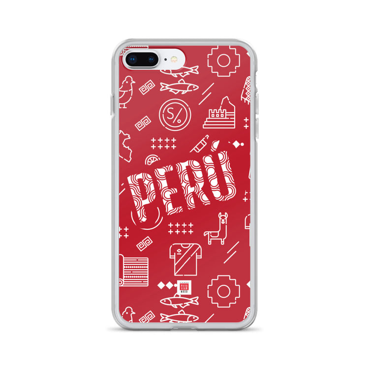 iPhone Case - Peru icons