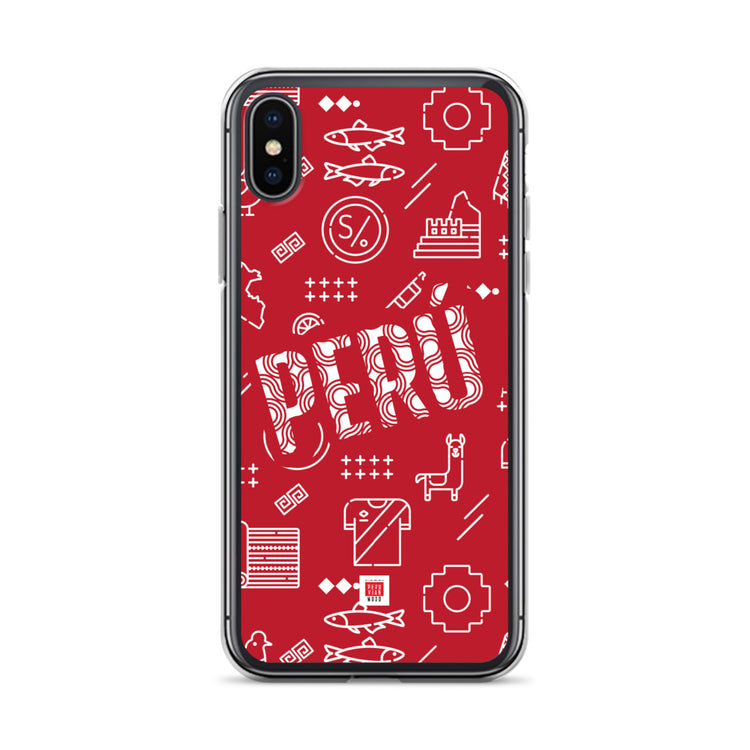 iPhone Case - Peru icons