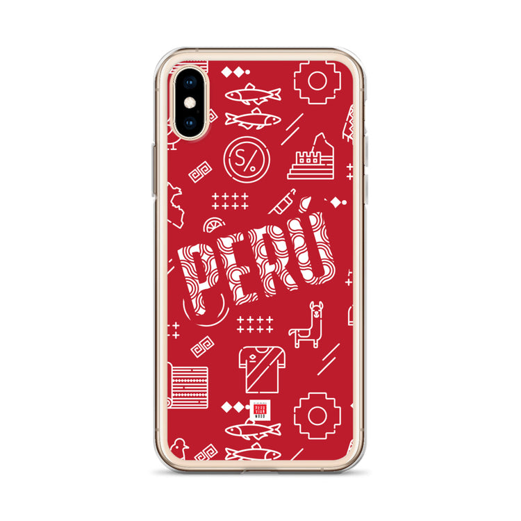 iPhone Case - Peru icons