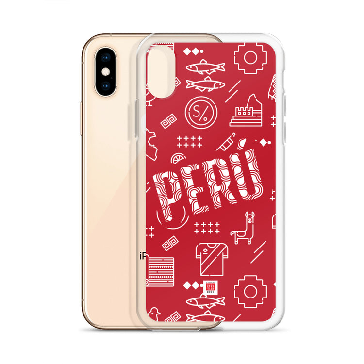 iPhone Case - Peru icons