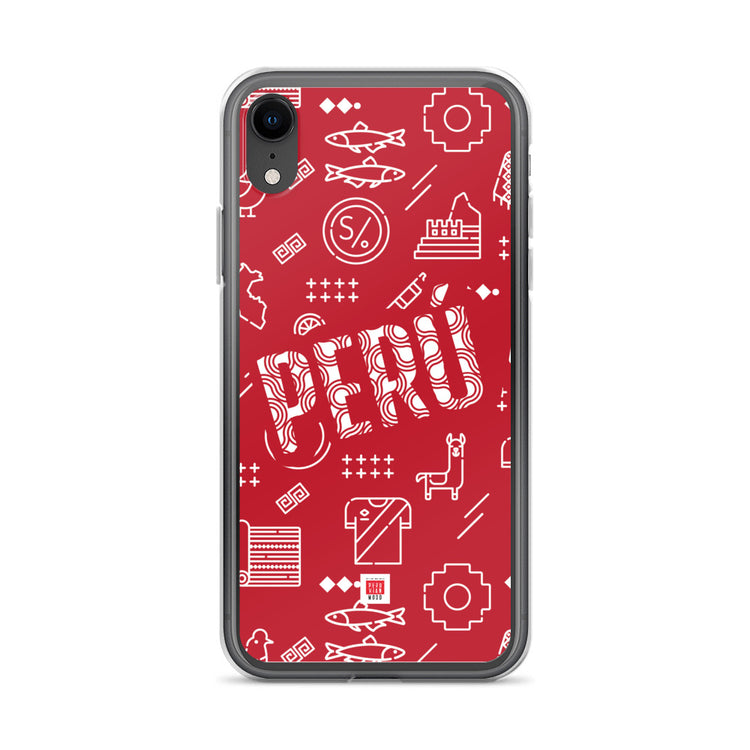 iPhone Case - Peru icons