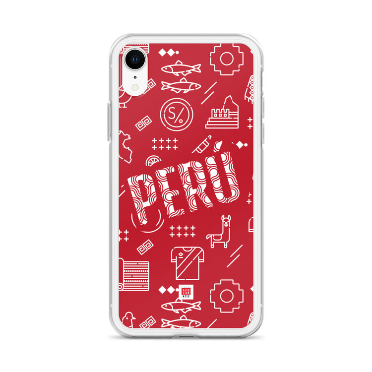 iPhone Case - Peru icons
