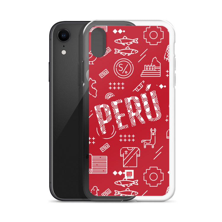 iPhone Case - Peru icons
