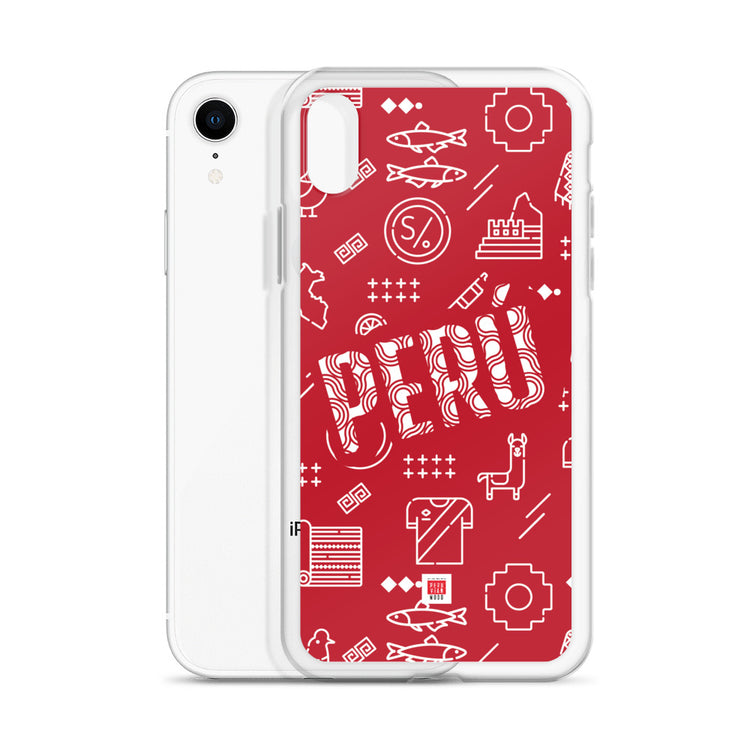 iPhone Case - Peru icons