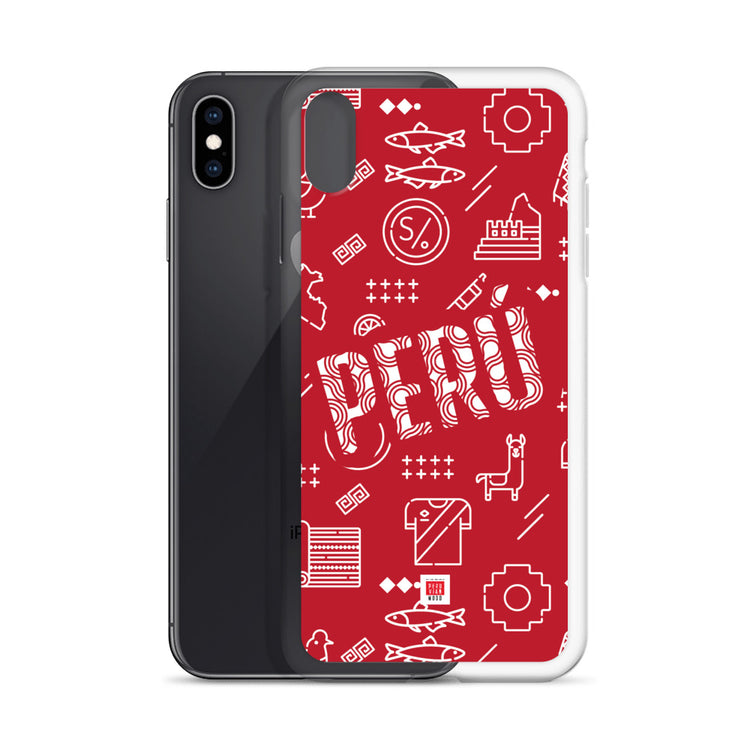 iPhone Case - Peru icons
