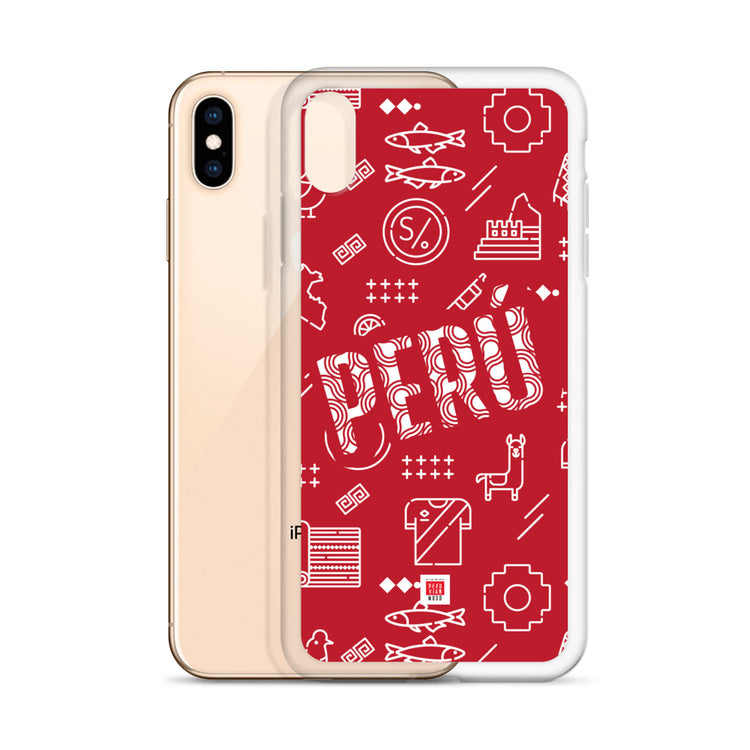 iPhone Case - Peru icons