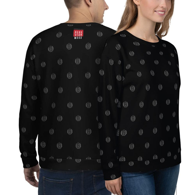 Peruvian Sweatshirt - Mini Coat of Arms of Peru Unisex