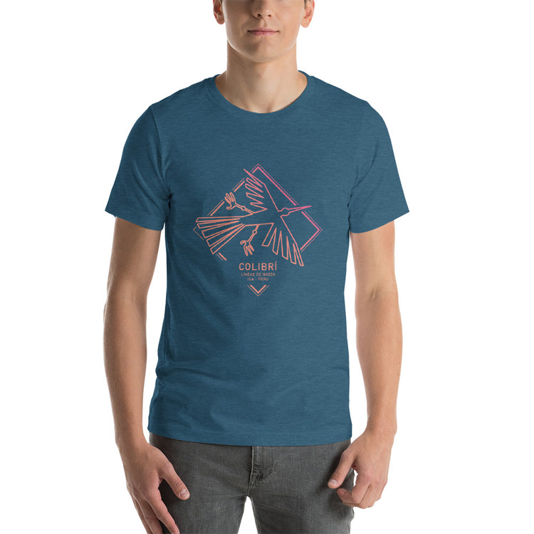 Men's T-shirt | Peruvian Outlines Colibrí