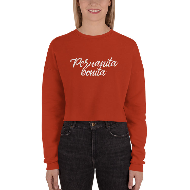 Peru Crop Sweatshirt - Peruanita Bonita