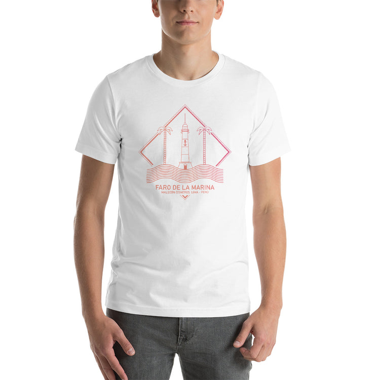Peruvian Tee | Faro de la Marina - Men's PeruvianMood Outlines