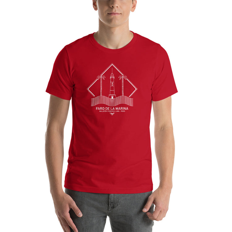 Peruvian Tee | Faro de la Marina - Men's PeruvianMood Outlines