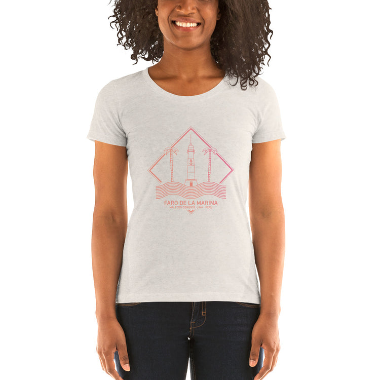 Peruvian Tee | Faro de la Marina - Women's PeruvianMood Outlines