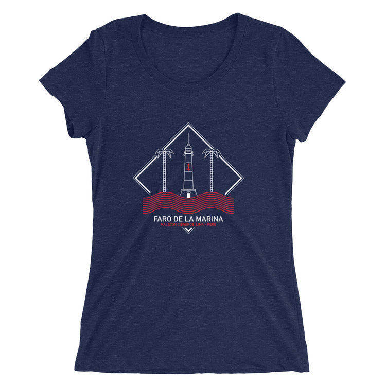 Peruvian Tee | Faro de la Marina - Women's PeruvianMood Outlines
