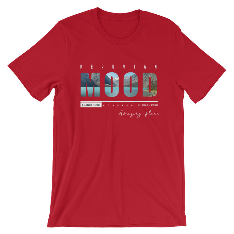 Peru Printed T-Shirt - Laguna de Llanganuco | Unisex