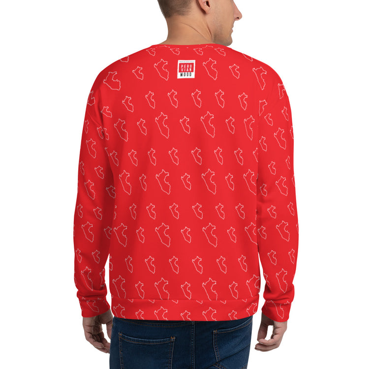Peruvian Sweatshirt - Peru MAP Skin Unisex