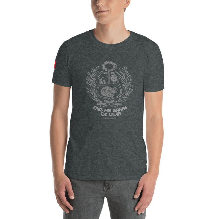 Peruvian Printed T-shirt - Escudo Peruano | PeruvianMood