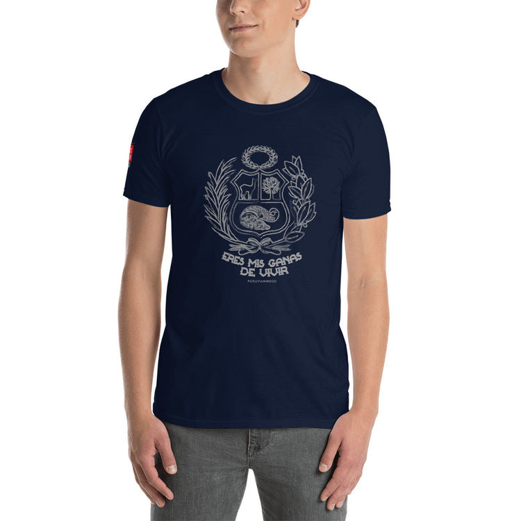 Peruvian Printed T-shirt - Escudo Peruano | PeruvianMood