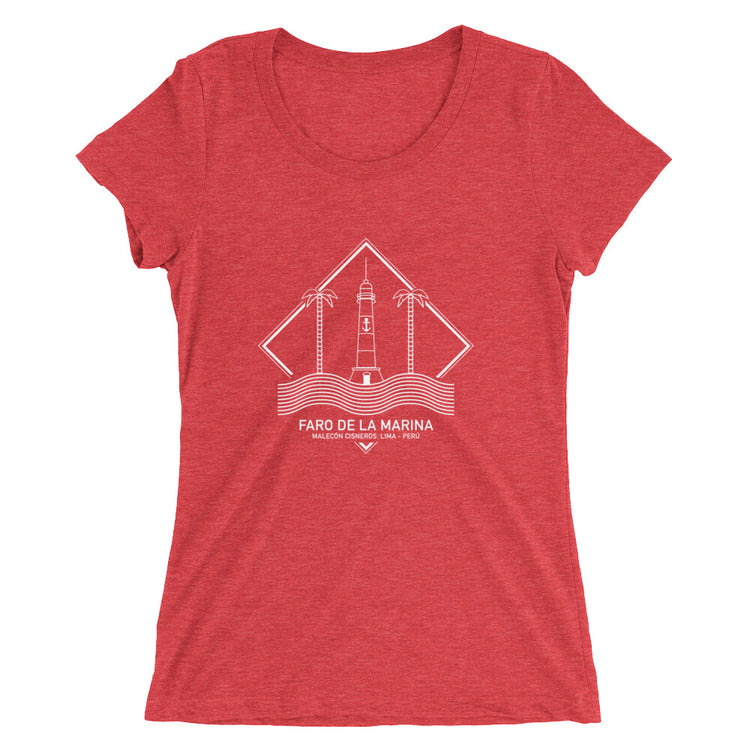 Peruvian Tee | Faro de la Marina - Women's PeruvianMood Outlines