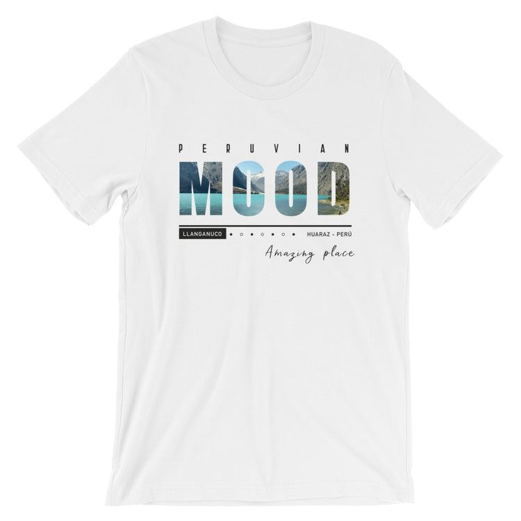 Peru Printed T-Shirt - Laguna de Llanganuco | Unisex