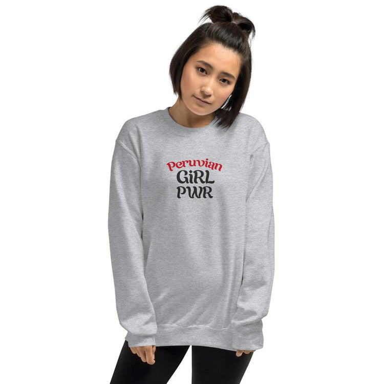 Peru Sweatshirt - Peruvian Girl PWR