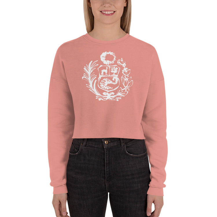 Peruvian Crop Sweatshirt - Escudo del Peru